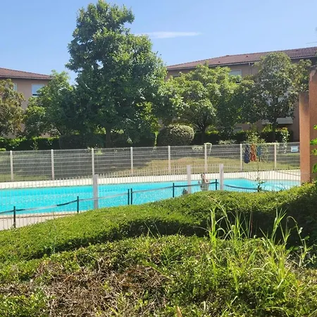 Moundi Piscine-parking-balcon Proche Hippodrome شقة تولوز